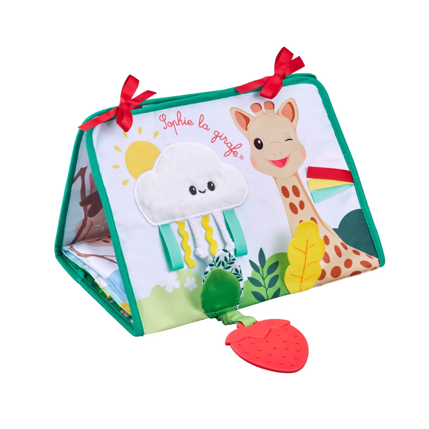 Sophie la girafe Livre chevalet à déplier Multicolore