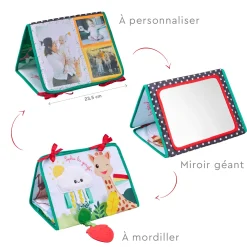 Sophie la girafe Livre chevalet à déplier Multicolore
