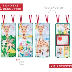 Sophie la girafe Livre chevalet à déplier Multicolore