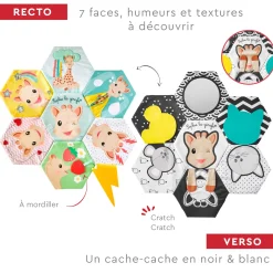 Sophie la girafe Livre tapis d'éveil Multicolore