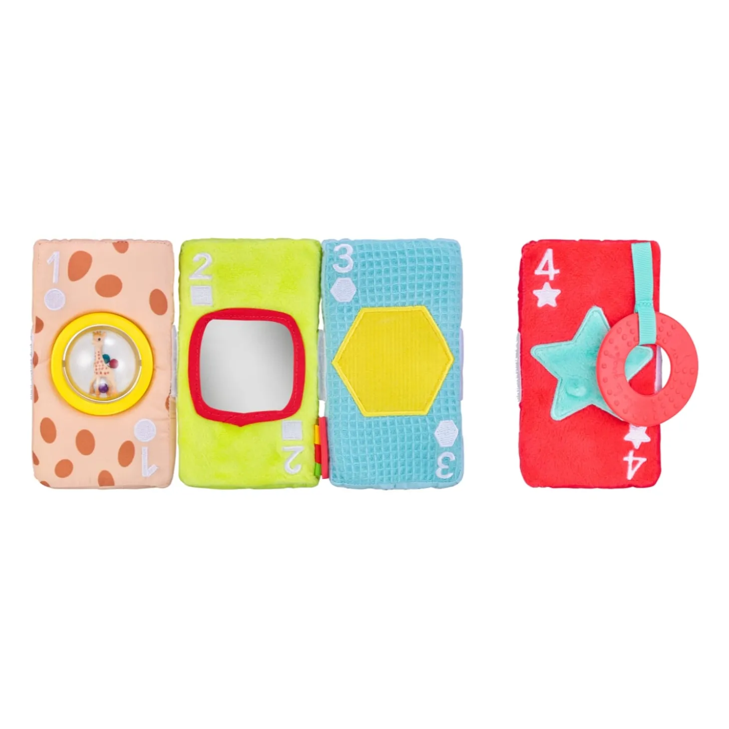 Sophie la girafe Mes cartes sensorielles Multicolore