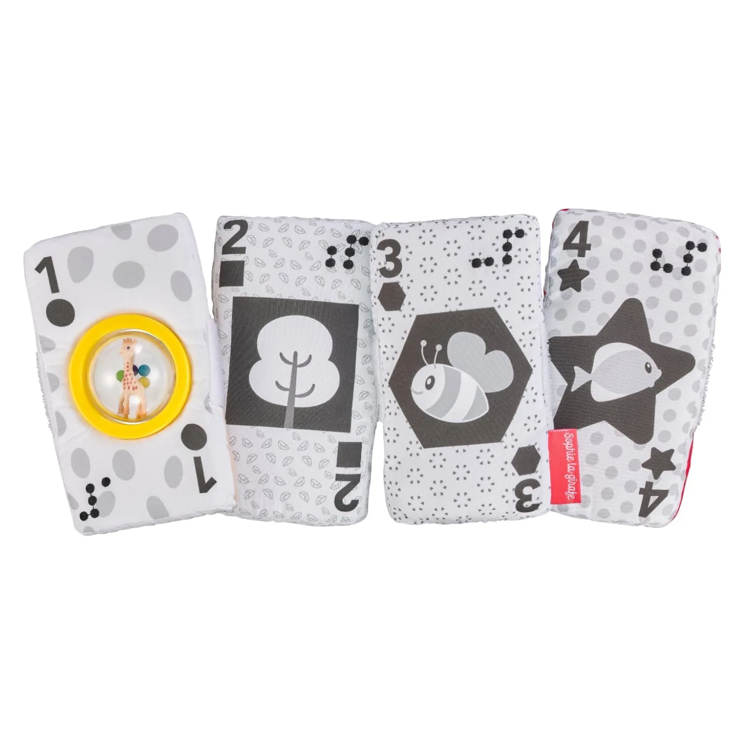 Sophie la girafe Mes cartes sensorielles Multicolore