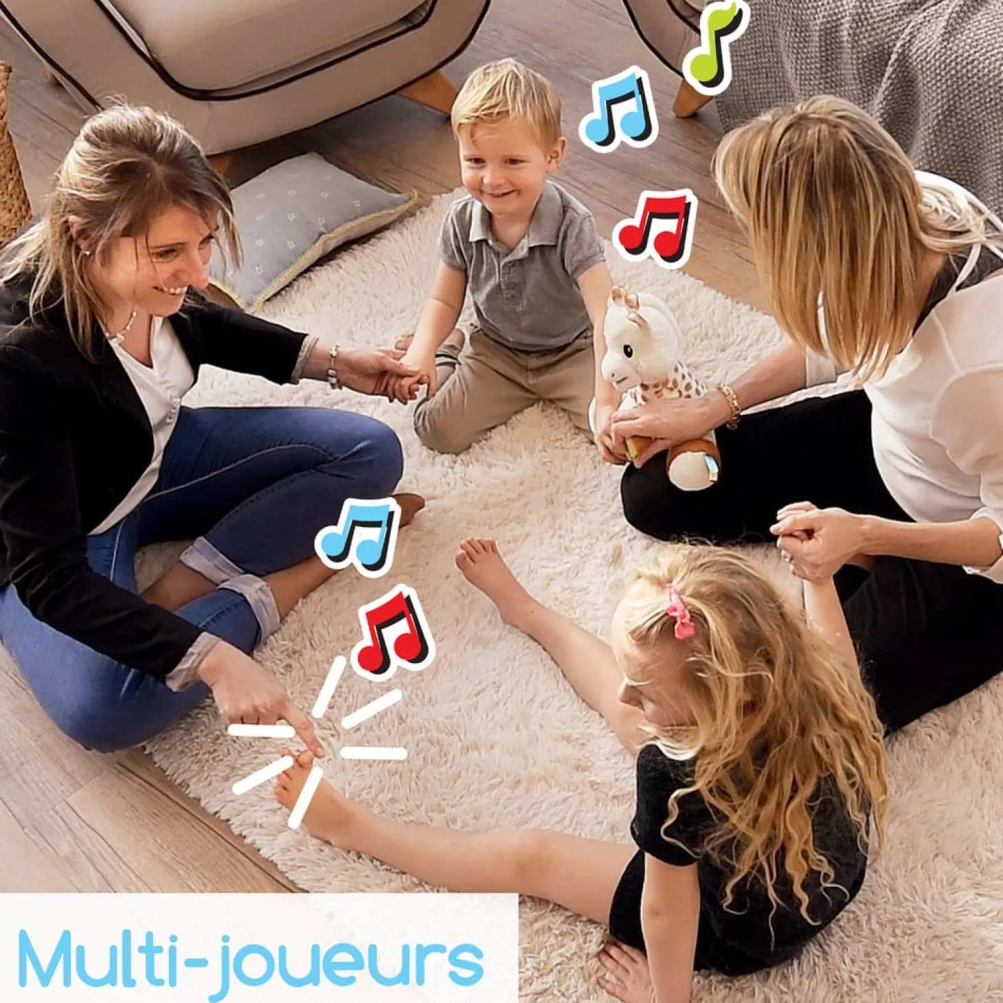Sophie la girafe Peluche Touch & Music