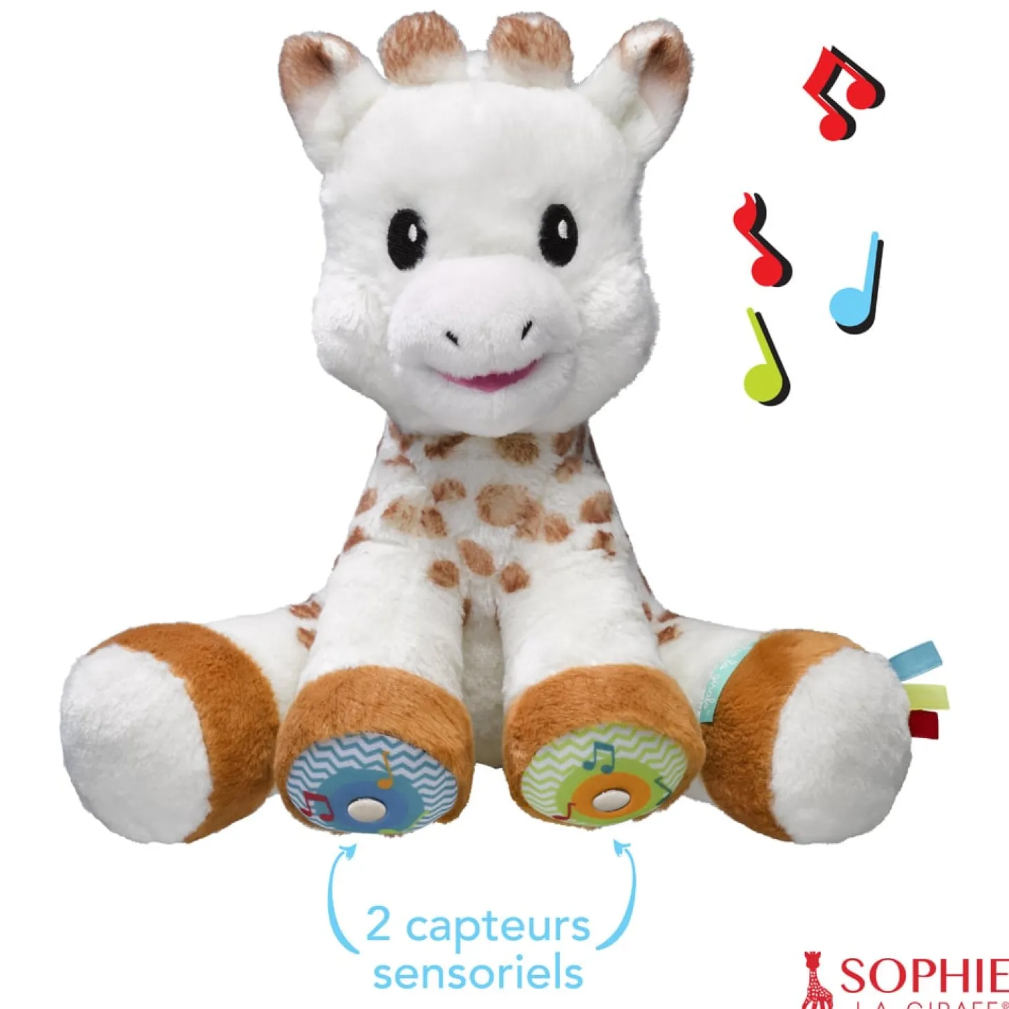 Sophie la girafe Peluche Touch & Music