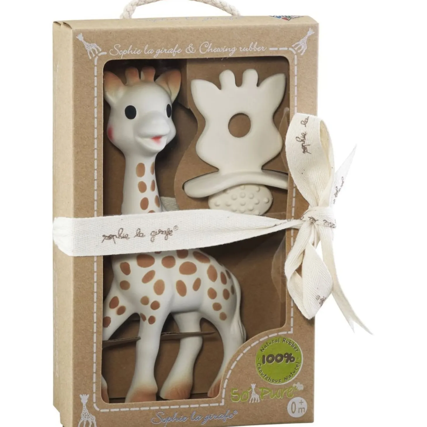 Sophie la girafe Sophie la girafe + chewing rubber So'pure Beige