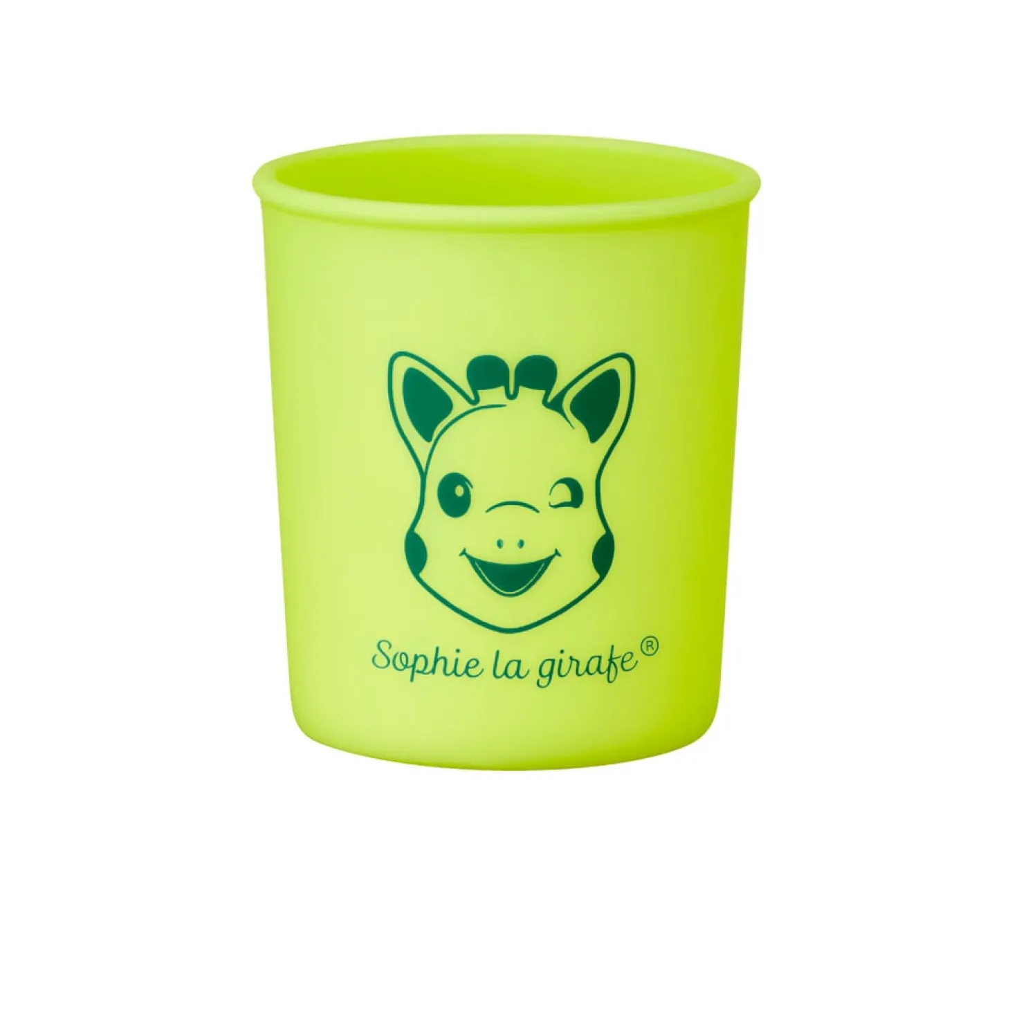 Sophie la girafe Verre silicone Vert