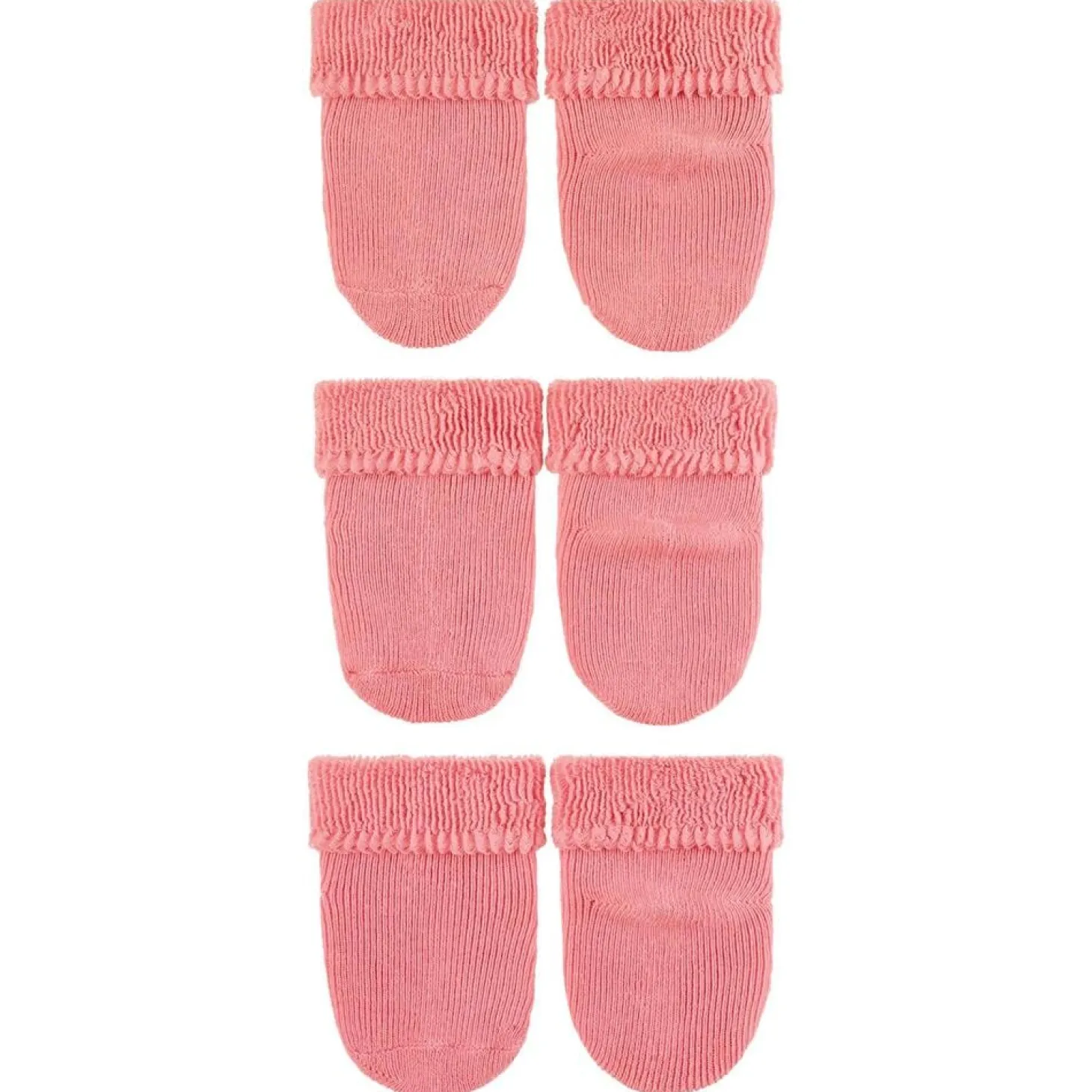 Sterntaler Chaussettes nouveau-nés paquet 3 pc rosa
