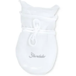 Sterntaler Moufles antigriffures Jersey blanc