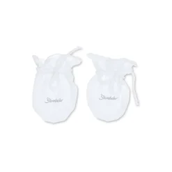 Sterntaler Moufles antigriffures Jersey blanc