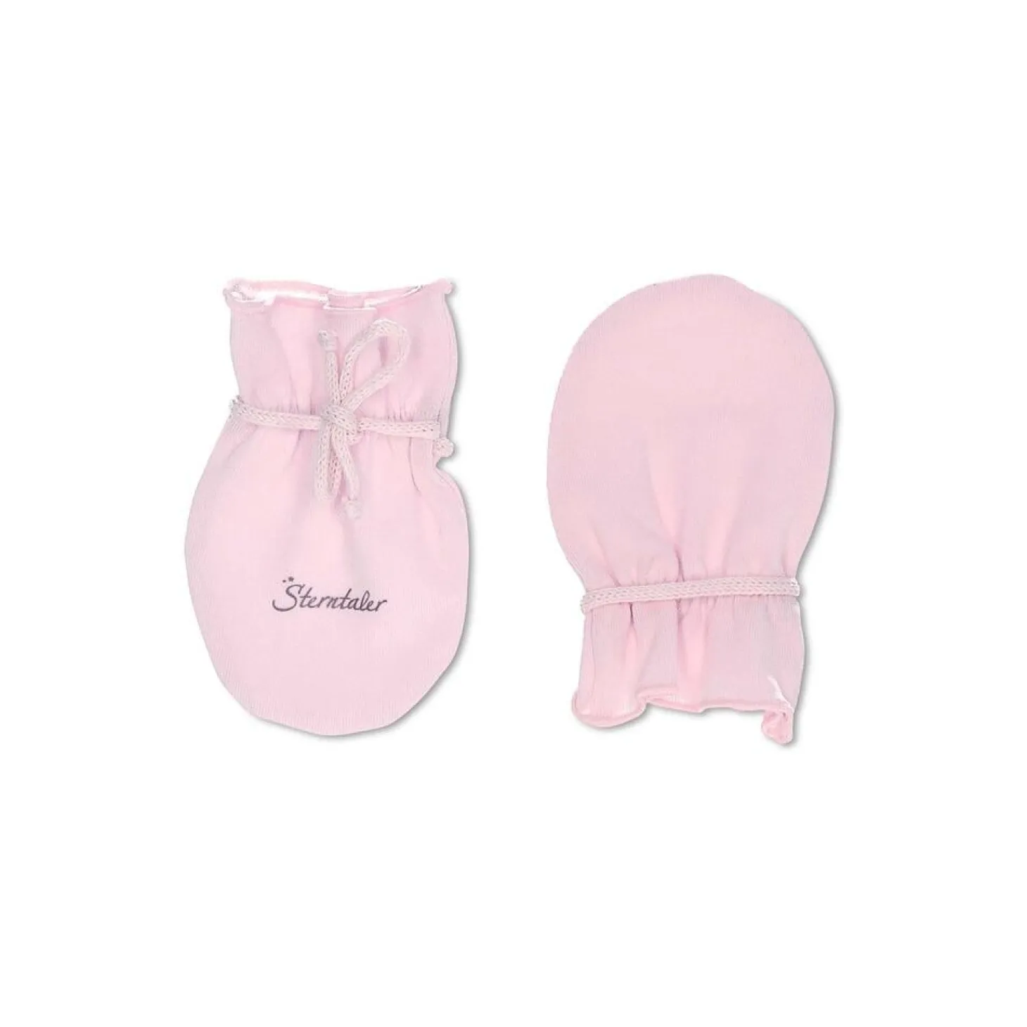 Sterntaler Moufles antigriffures Jersey rose
