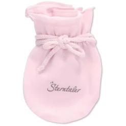 Sterntaler                    Moufles antigriffures Jersey    rose