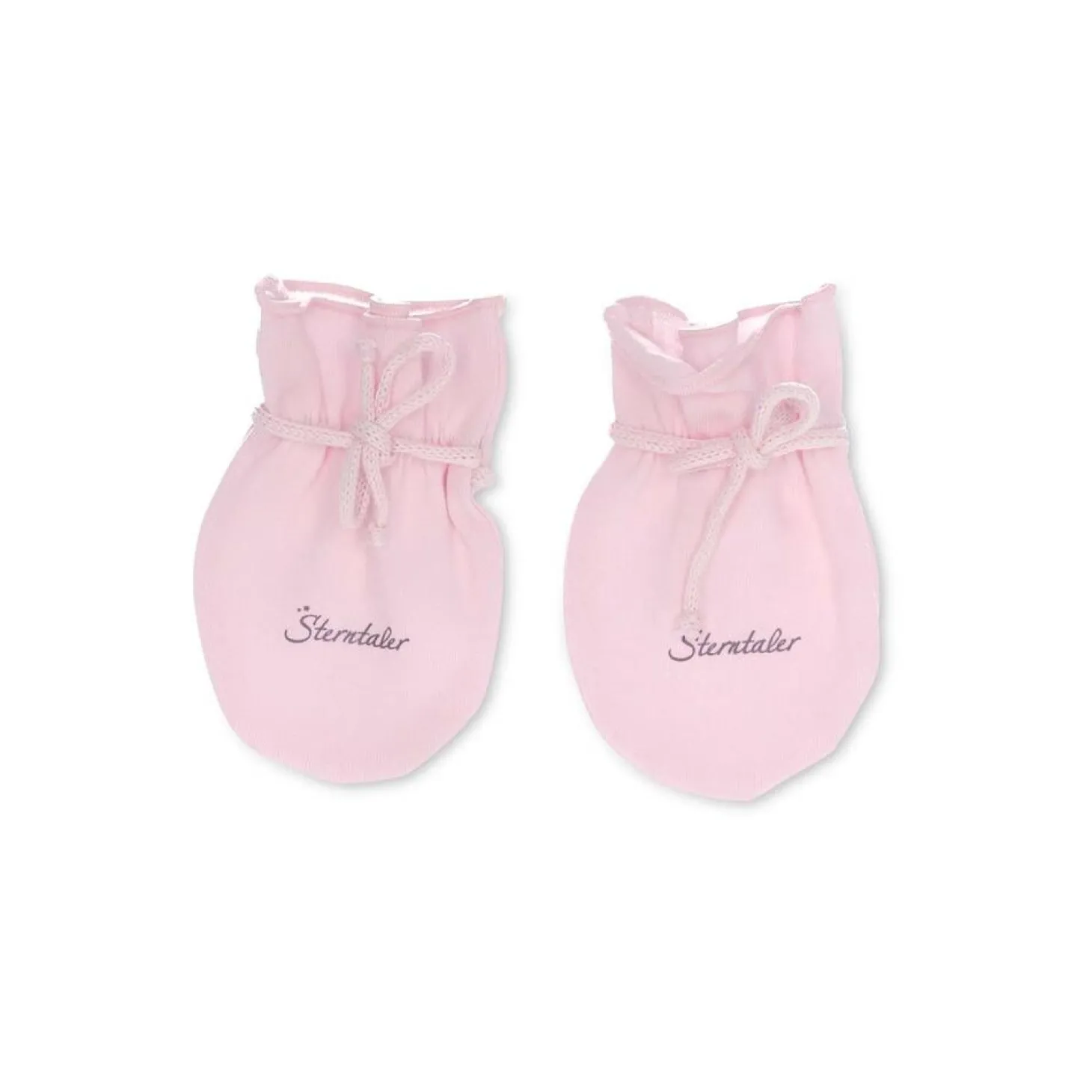 Sterntaler Moufles antigriffures Jersey rose