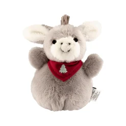 Sterntaler Peluche doudou boule S Âne Gris 19 cm