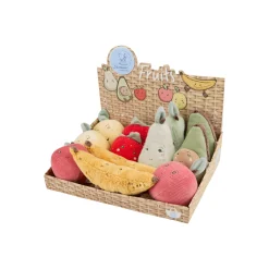 Sterntaler                    Présentoir doudous fruits 12 pièces    Multicolore            27,5 cm