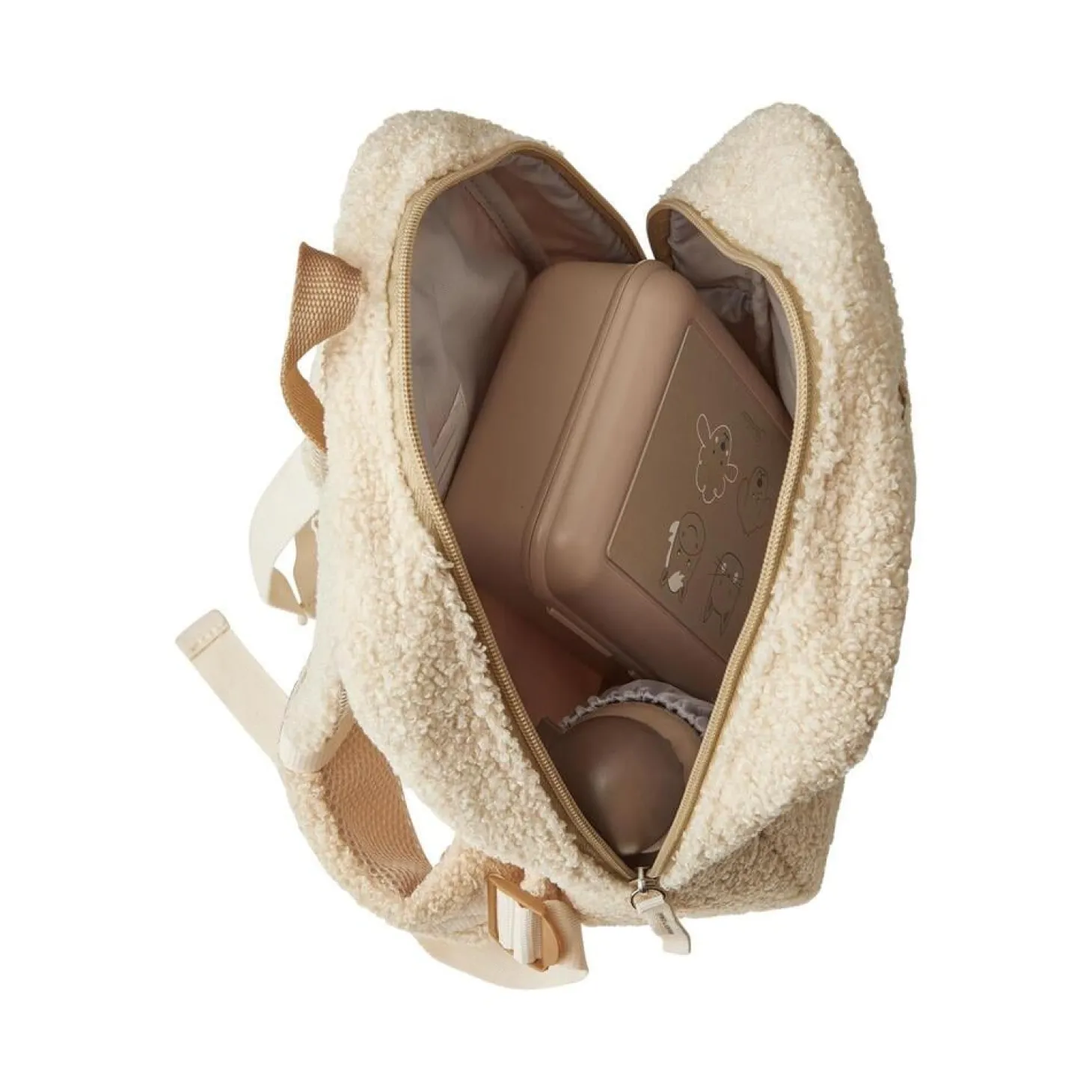 Sterntaler Sac à dos enfant Mouton Flocke Sable