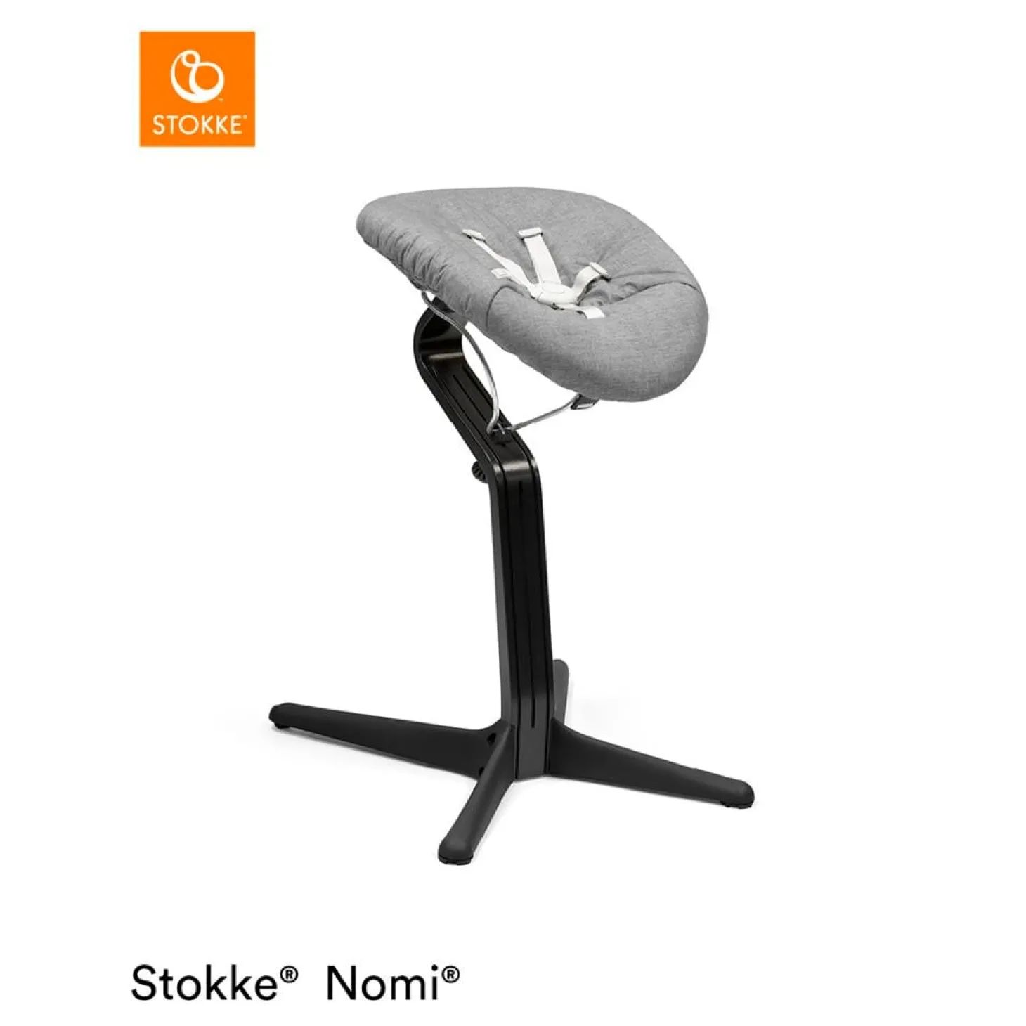 Stokke Chaise Haute Nomi Black Black