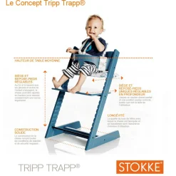 Stokke                    Chaise haute Tripp Trapp Chêne    Naturel
