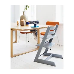 Stokke                    Chaise haute Tripp Trapp    Gris Tempete