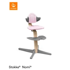 Stokke                    Coussin de chaise haute Nomi    Grey Pink