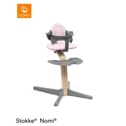 Stokke                    Coussin de chaise haute Nomi    Grey Pink