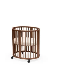 Stokke                    Drap-housse Mini Sleepi    Écru Fleuri