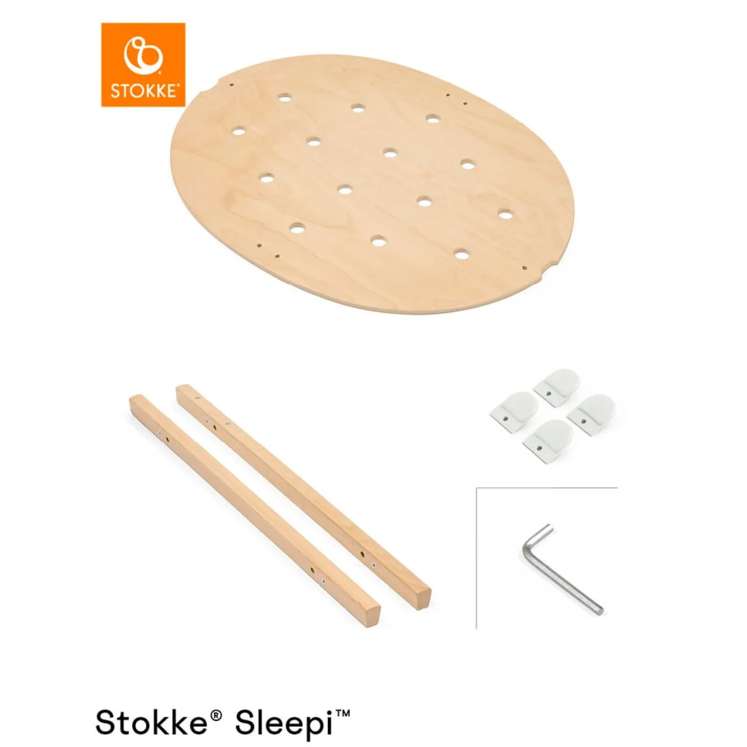 Stokke Kit de transformation lit Sleepi naturel