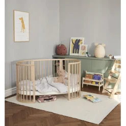 Stokke Lit évolutif Sleepi sans roues Natural