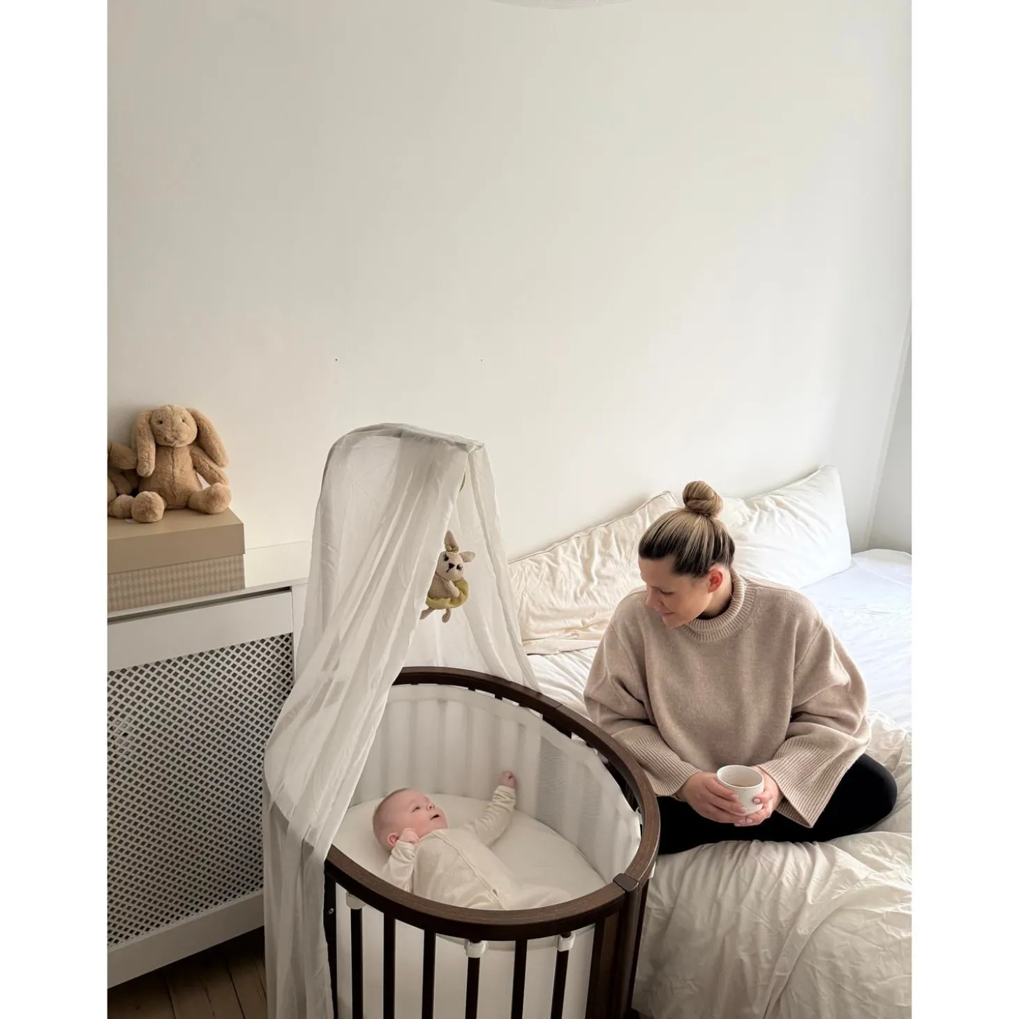 Stokke Mini Berceau Sleepi Brun Chaud