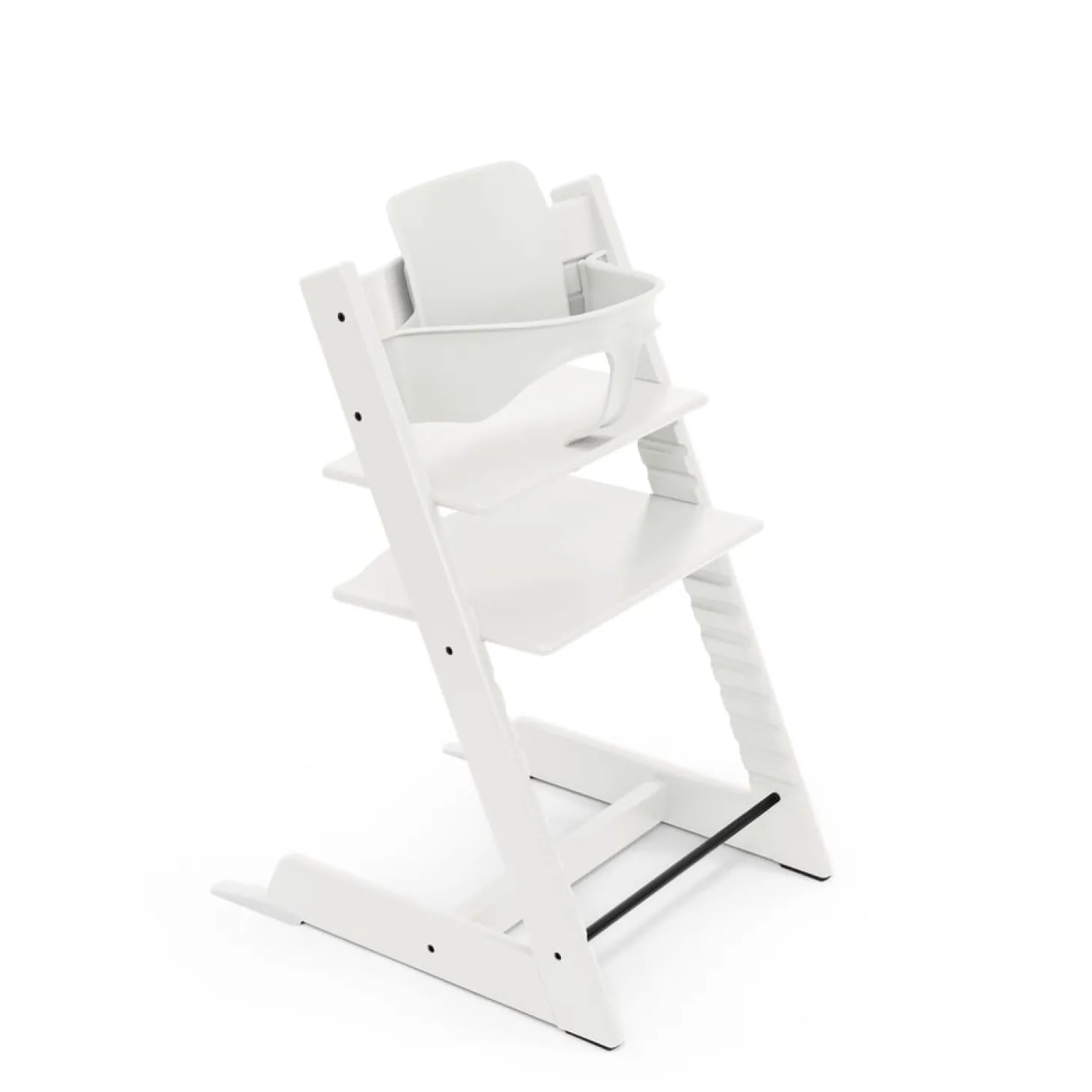 Stokke Pack Chaise haute Tripp Trapp + Baby Set + plateau Blanc / Blanc
