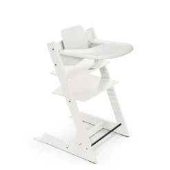 Stokke Pack Chaise haute Tripp Trapp + Baby Set + plateau Blanc / Blanc