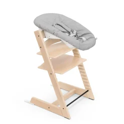 Stokke                    Pack Chaise haute Tripp Trapp + Baby Set + Newborn set    Naturel / Gris