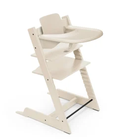 Stokke Pack chaise Tripp Trapp et plateau Vanilla White