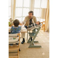 Stokke Pack chaise Tripp Trapp et Newborn set Glacier Green