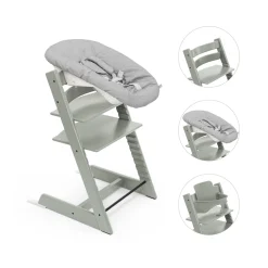 Stokke Pack chaise Tripp Trapp et Newborn set Glacier Green