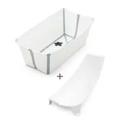 Stokke Pack Flexi Bath baignoire avec transat Blanc