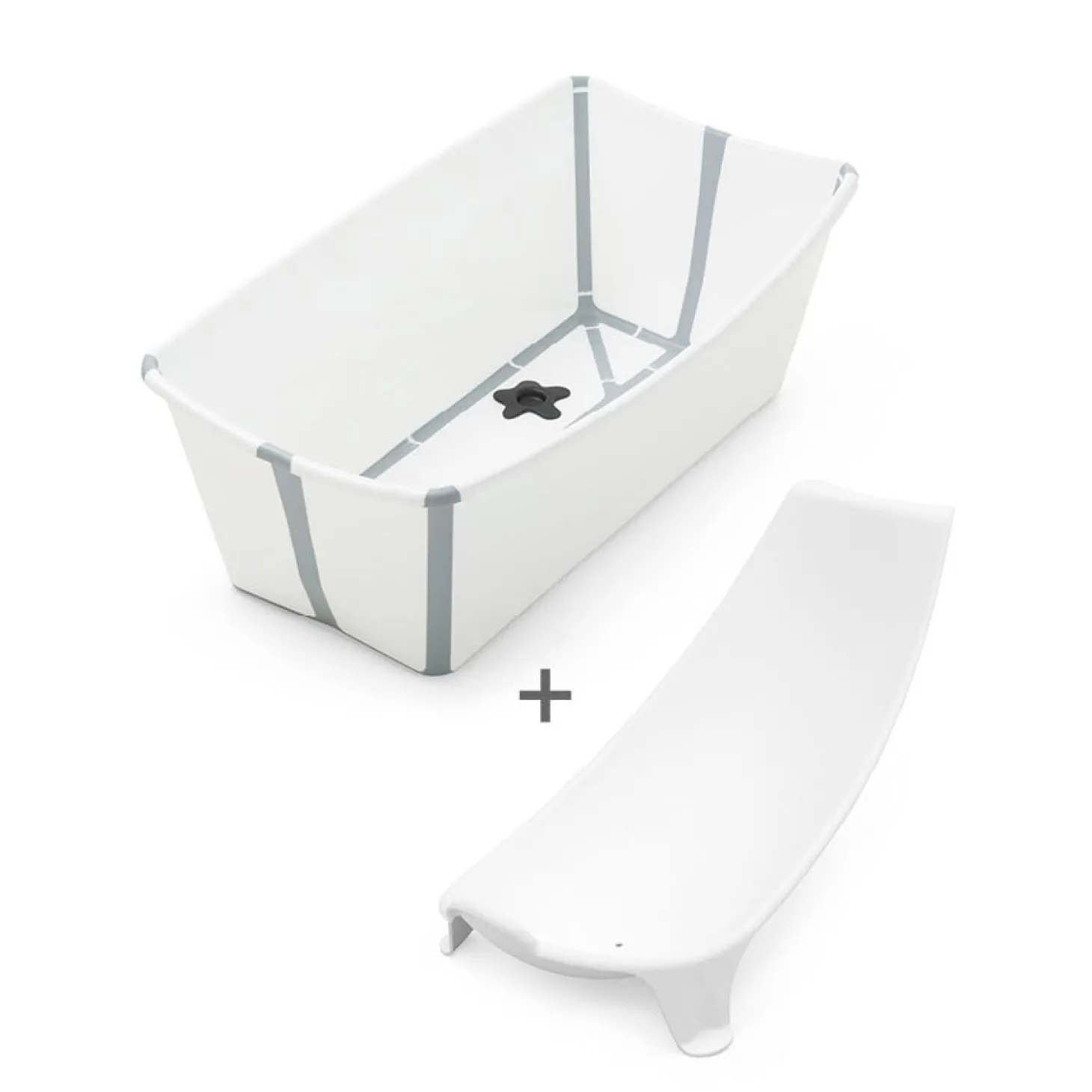 Stokke Pack Flexi Bath baignoire avec transat Blanc