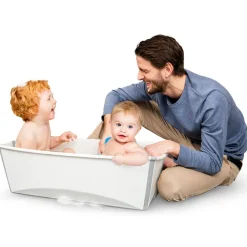 Stokke Pack Flexi Bath X-Large baignoire avec support Blanc