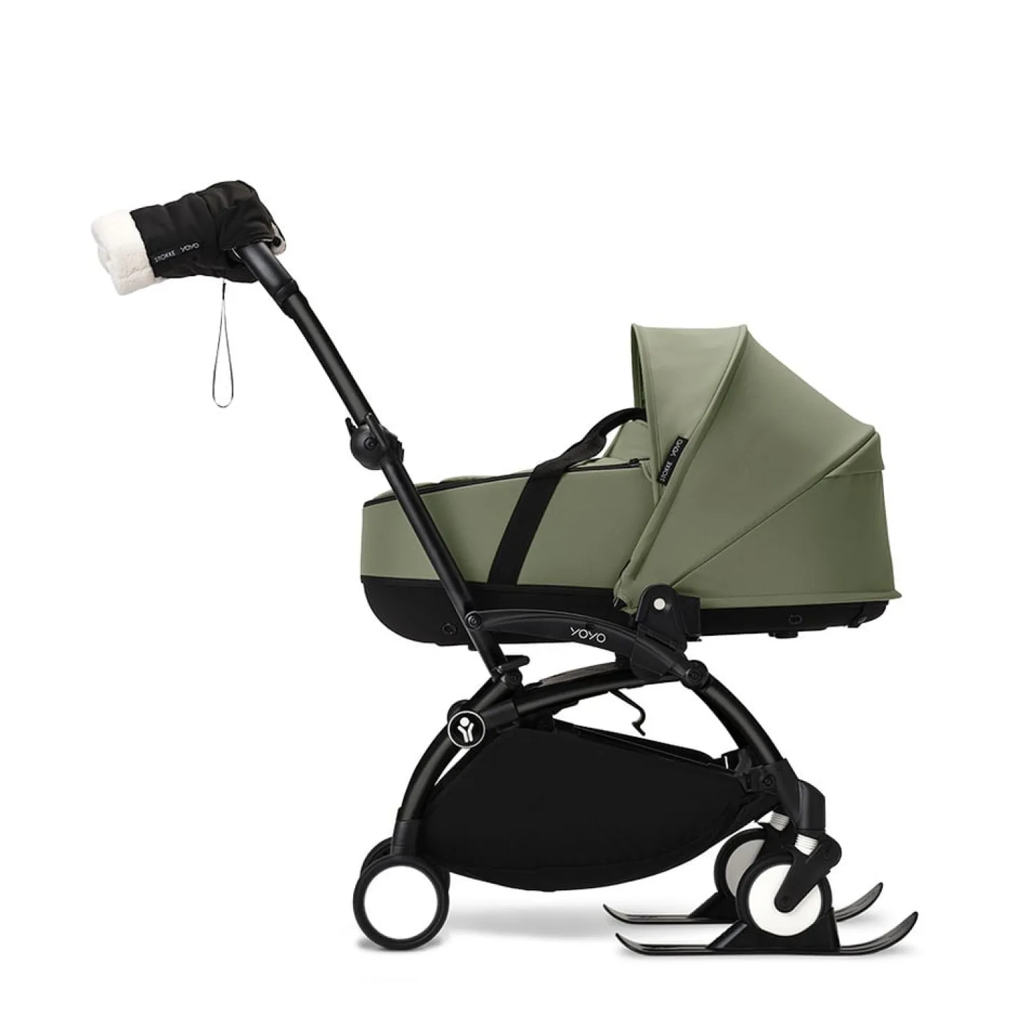 Stokke Skis poussette YOYO Noir