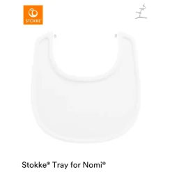 Stokke Tablette pour chaise haute Nomi White