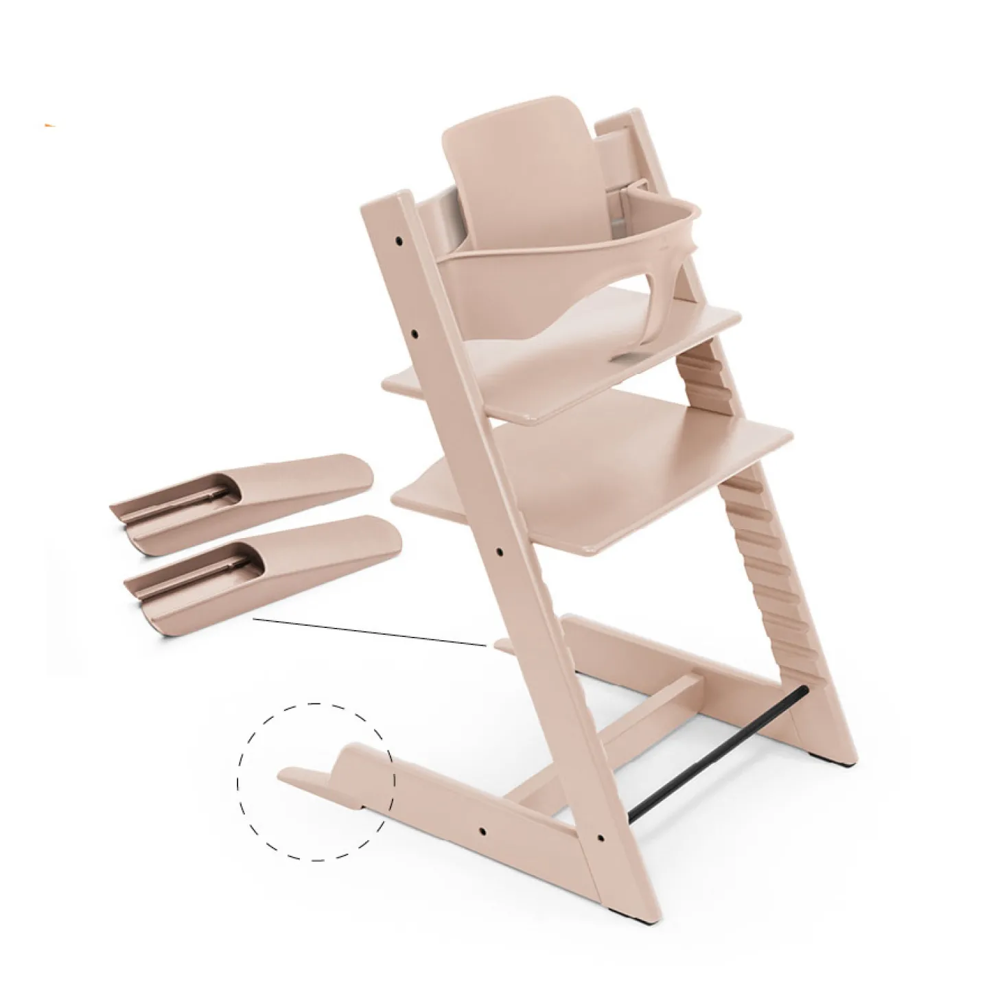Stokke Tripp Trapp Baby Set 2 Rose Serene