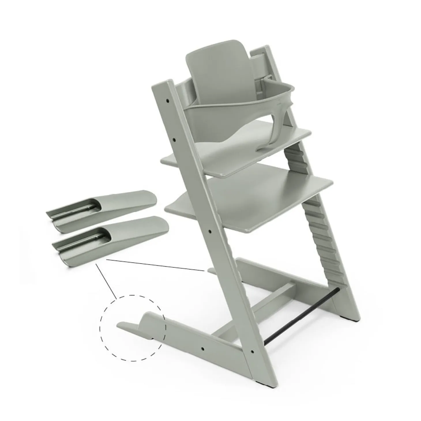 Stokke Tripp Trapp Baby Set 2 vert glacier