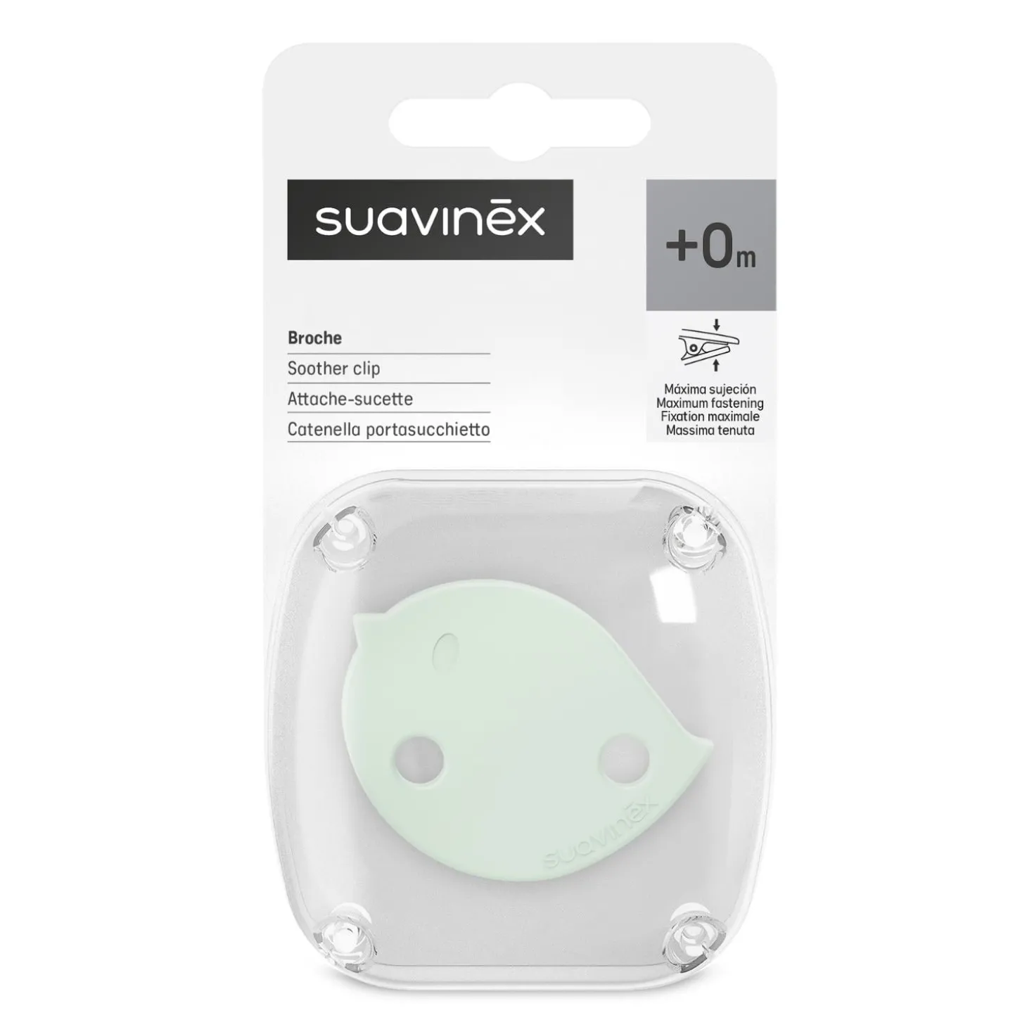 Suavinex Attache-Sucette Chaine Birdies Vert