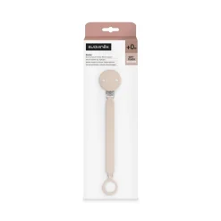 Suavinex Attache sucette silicone Wonder Mauve Chalk