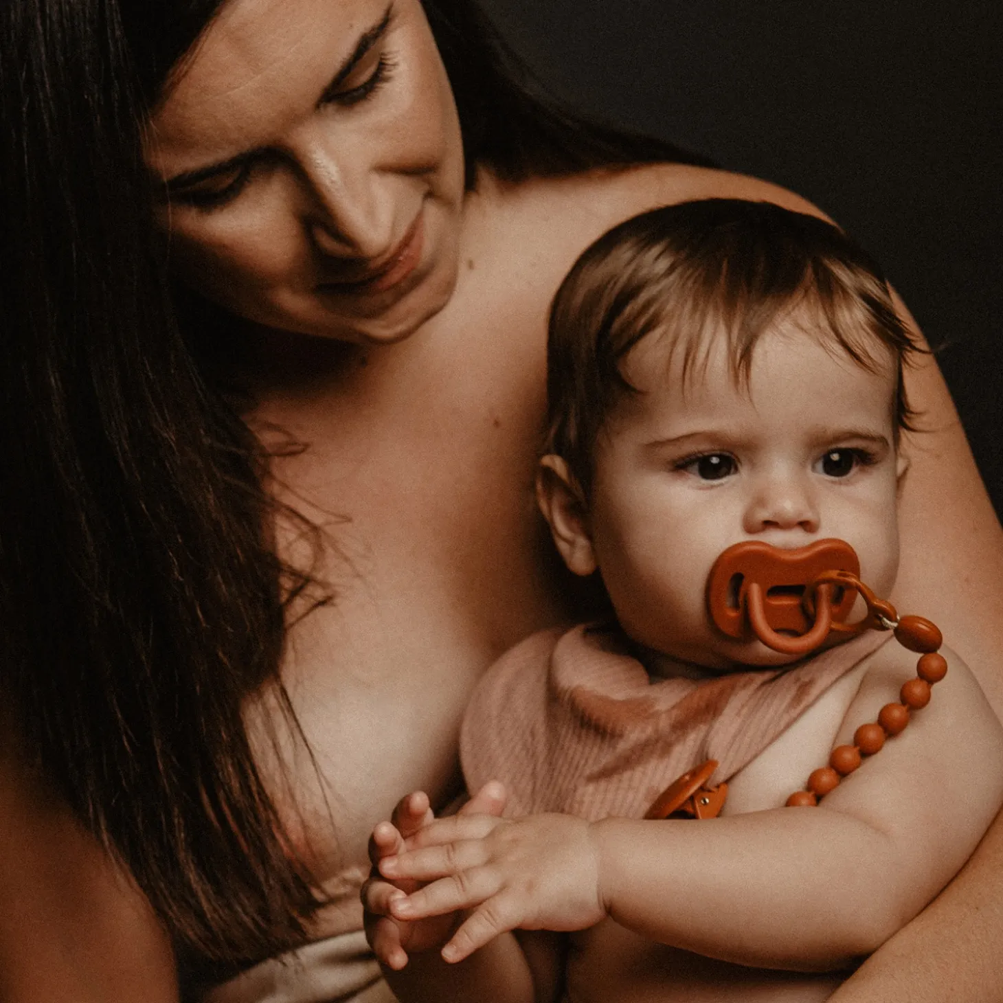 Suavinex Attache sucette silicone Wonder TUILE