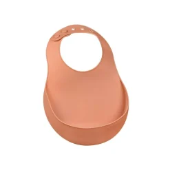 Suavinex                    Bavoir silicone    Terracotta