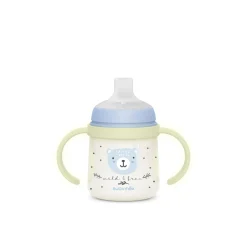 Suavinex Biberon à Anses Wild&Free Night & Day Bleu 150 ml