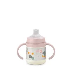 Suavinex Biberon avec anses Walk Rose 150 ml