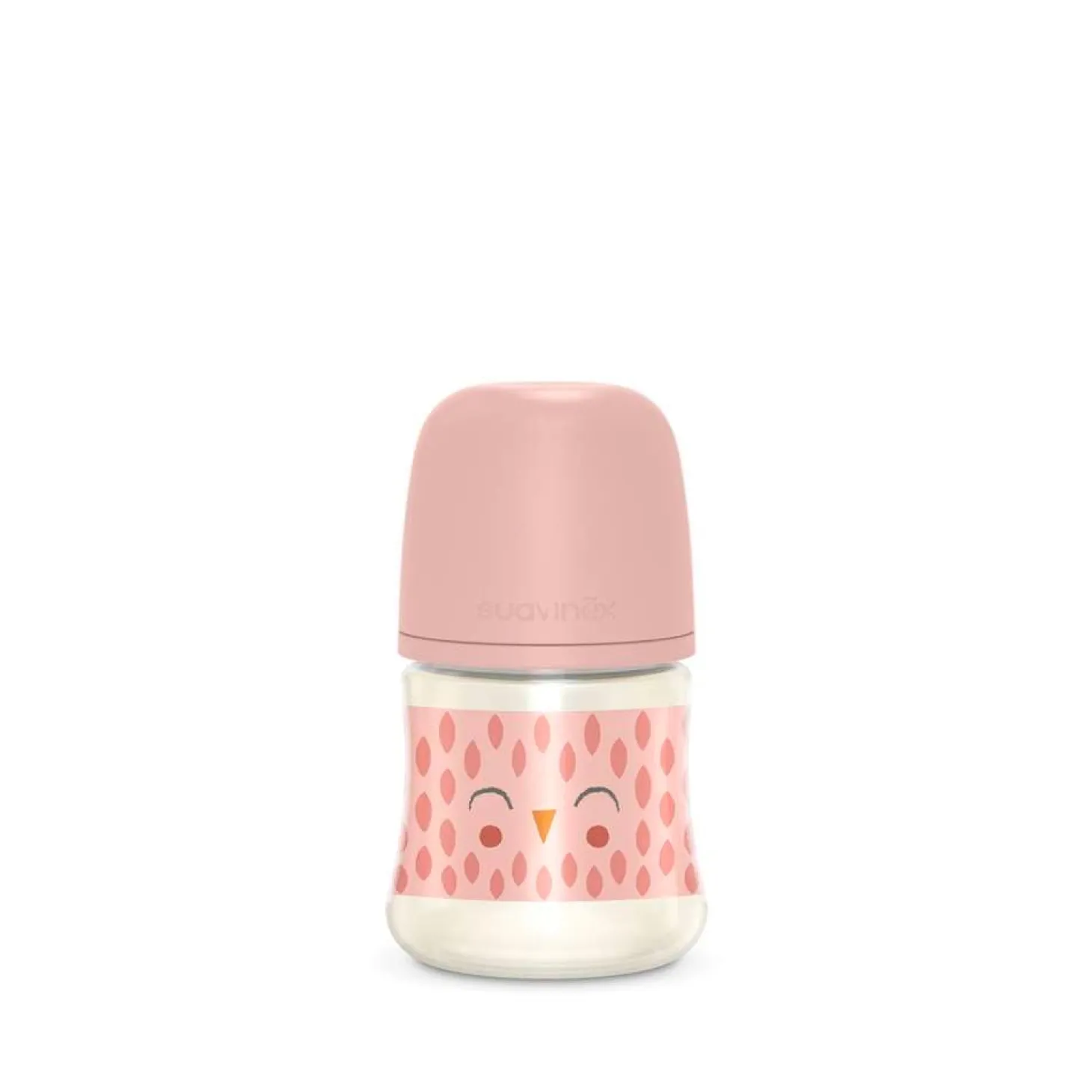 Suavinex Biberon Bonhomia avec tétine Sxpro S Rose 150 ml
