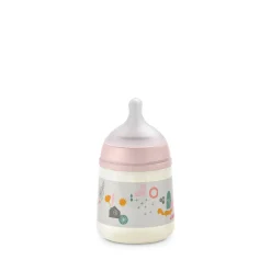 Suavinex                    Biberon silicone Walk in the park    Rose            150 ml