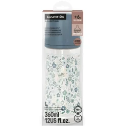 Suavinex                    Biberon Tetine Sxpro L Wonderland Liberty    Bleu foncé             360 ml